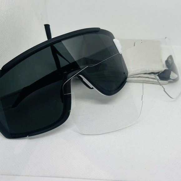 Smith Wildcat Sunglasses - Matte White and Black Sunglasses Oversized - Picture 8 of 8